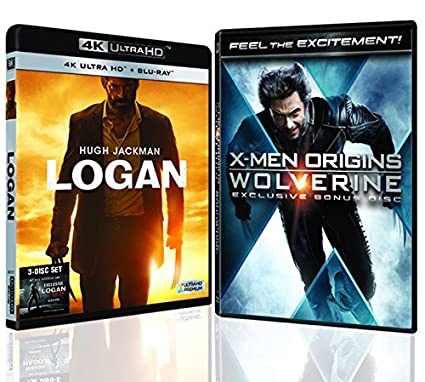 logan-logan-noir-4k-uhd-hd-3-disc-premium-pack-x-men-origins-wolverine-exclusive-bonus-dvd-total-4-disc-collection