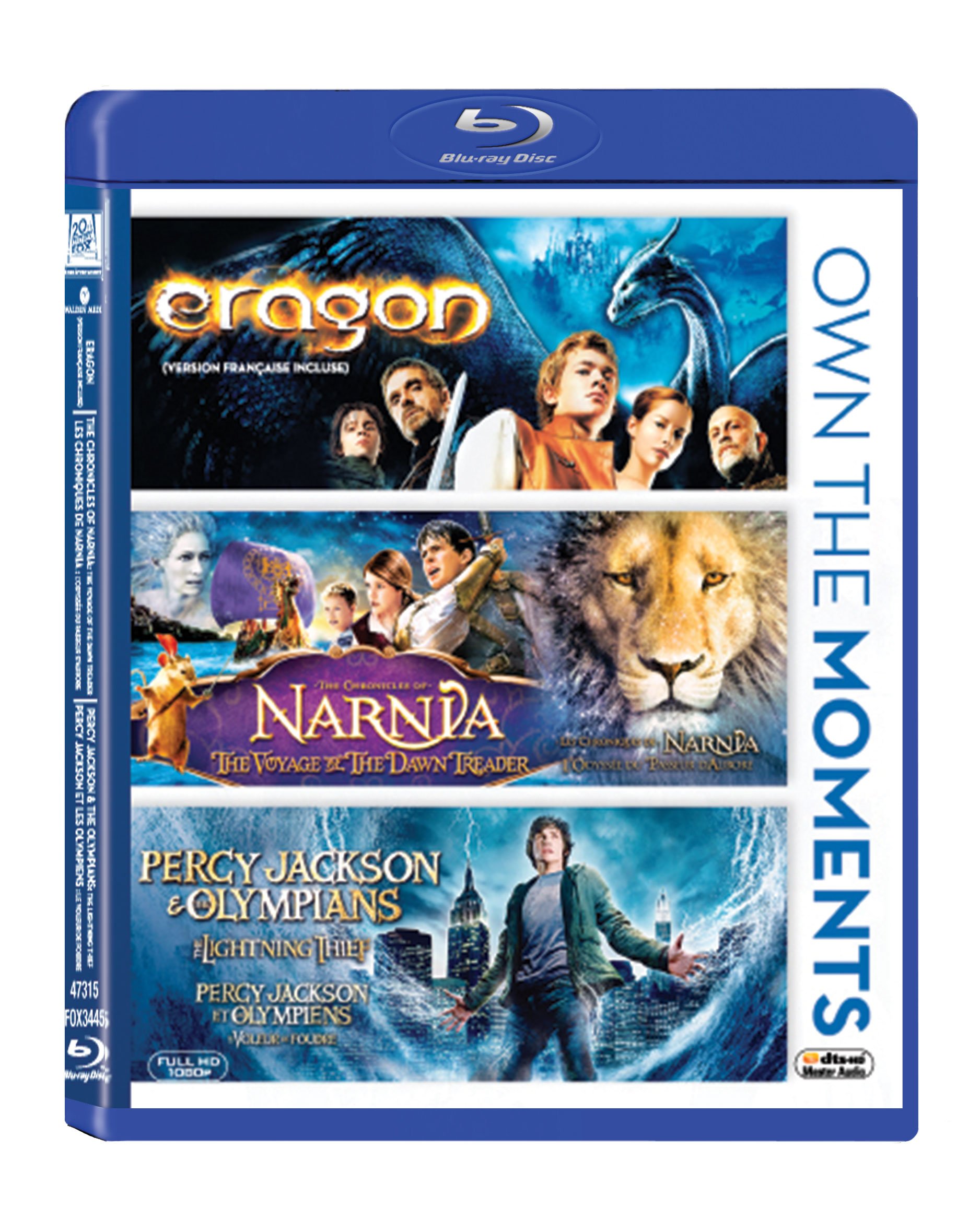 own-the-moments-3-movies-collection-eragon-narnia-the-voyage-of-the-dawn-treader-percy-jackson-the-olympians-the-lightning-thief-3-disc-box-set