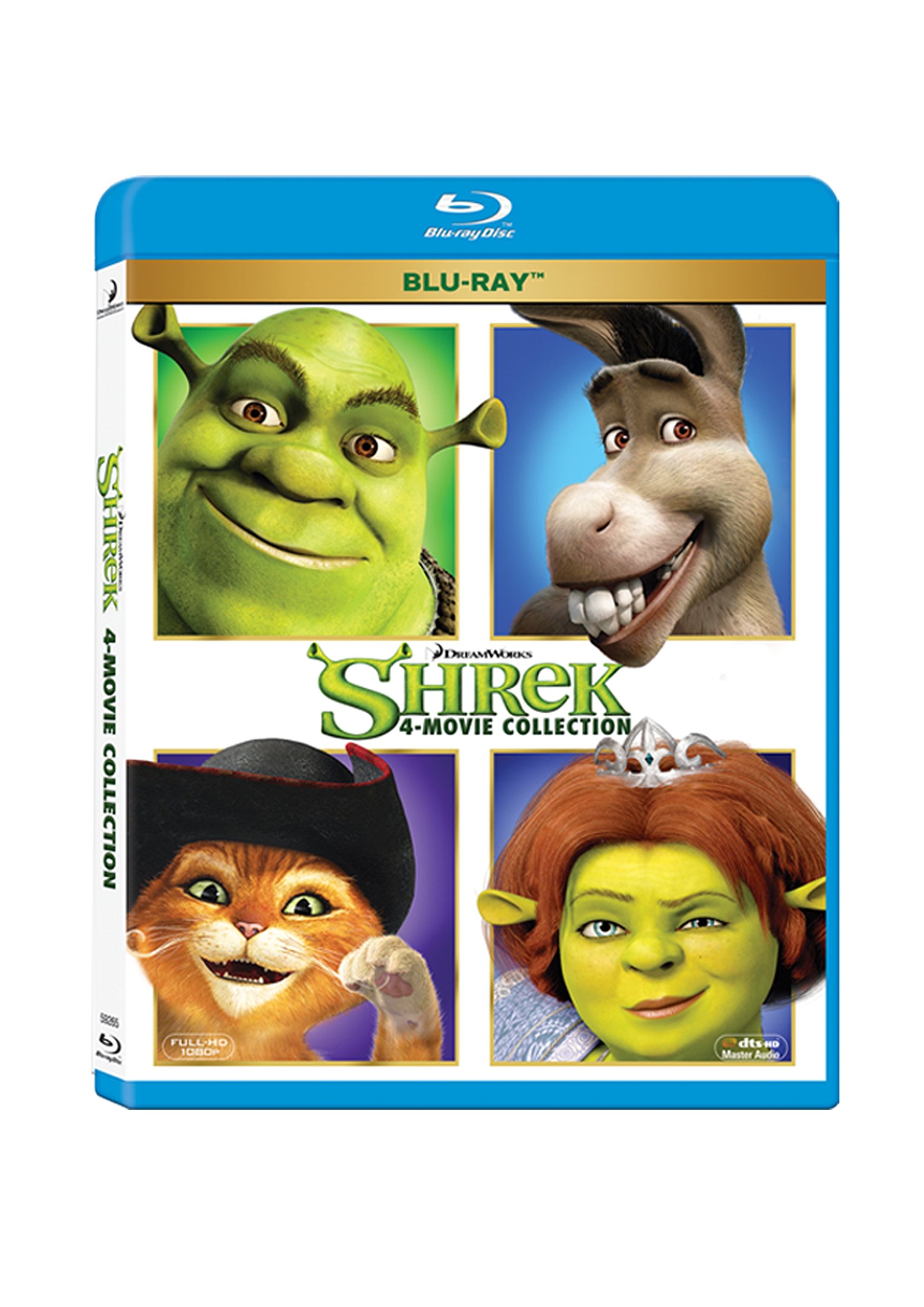 Shrek 4 Movies Collection Shrek + Shrek 2 + Shrek The Third + Shrek