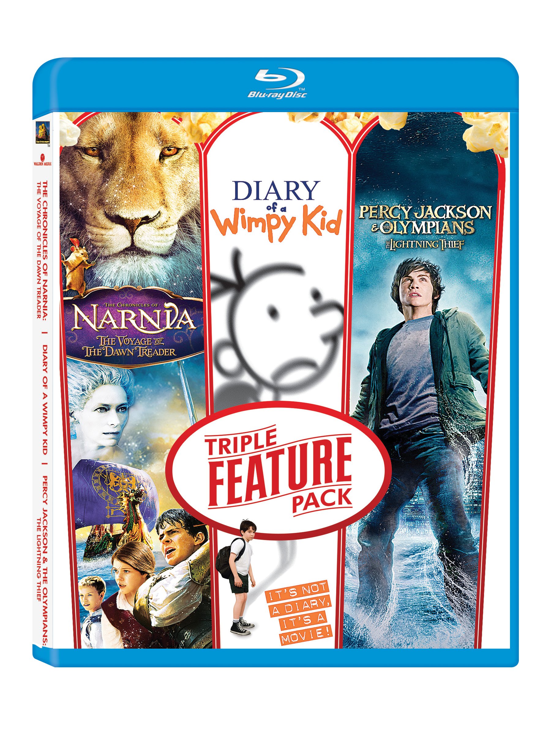 triple-feature-collection-the-voyage-of-the-dawn-treader-diary-of-a-wimpy-kid-percy-jackson-the-olympians-the-lightning-thief-3-disc-box-set